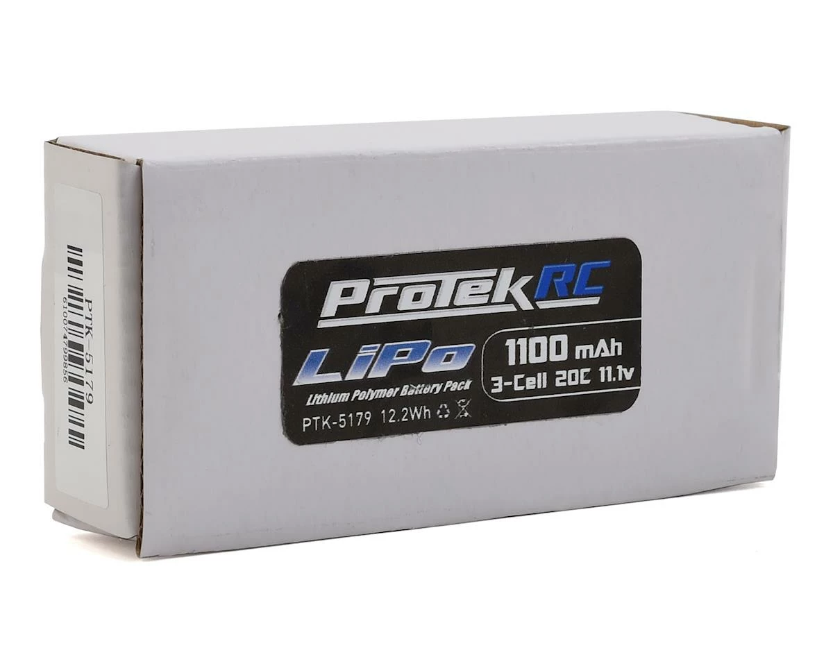 Best Sale ๐ ProTek RC 3S "High Power" LiPo 20C Battery Pack (11.1V/1100mAh) (Blade SR) ๐ 2 Best Sale ๐ ProTek RC 3S "High Power" LiPo 20C Battery Pack (11.1V/1100mAh) (Blade SR) ๐ - Image 2