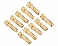 Discount 🎉 Ruddog 5mm Gold Cooling Head Bullet Plugs (10) ❤️
