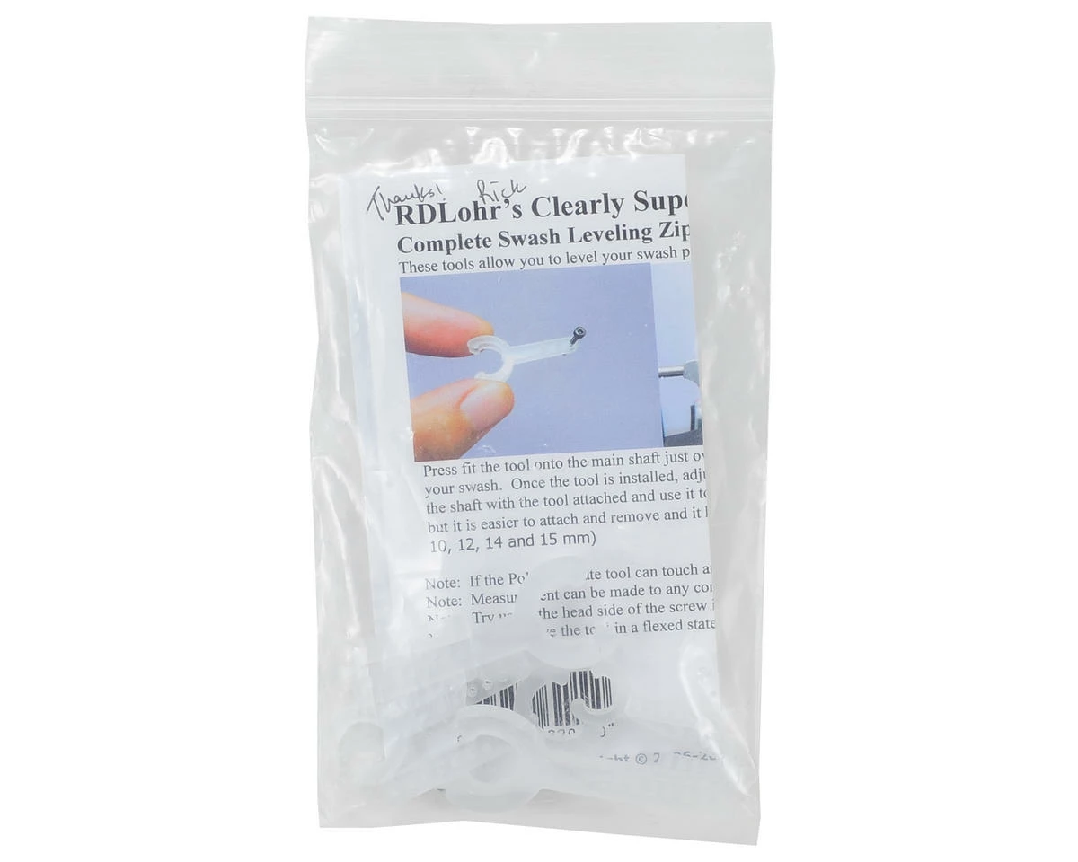 Discount π RDLohrs Clearly Superior Products Complete Swash Leveling Zip Tool Set (10) π― 2 Discount π RDLohrs Clearly Superior Products Complete Swash Leveling Zip Tool Set (10) π― - Image 2