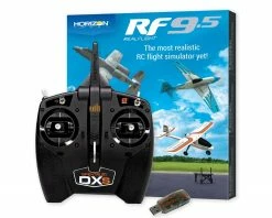 Deals 🤩 RealFlight 9.5 Flight Simulator Combo w/Spektrum DXS & WS2000 ✔️