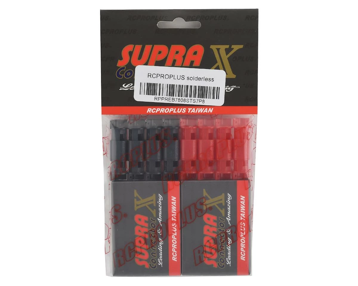 Cheapest π RCPROPLUS S7 "Solderless" Supra X Battery Connector (4 Sets) π₯ 2 Cheapest π RCPROPLUS S7 "Solderless" Supra X Battery Connector (4 Sets) π₯ - Image 2
