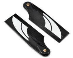 Best deal ✔️ SAB Goblin 80mm Carbon Fiber Tail Blade Set (Black) 💯