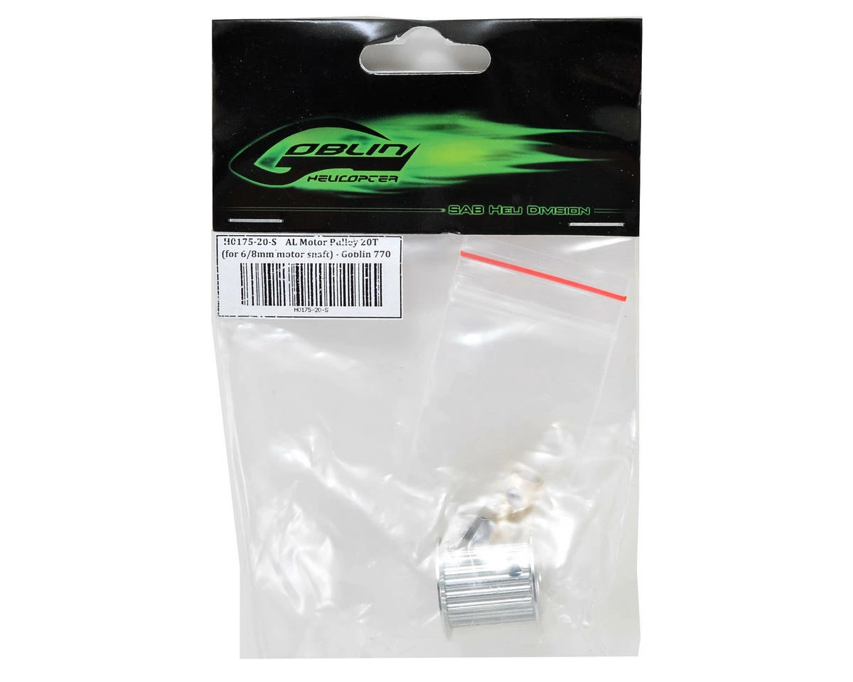 Best Pirce π SAB Goblin Aluminum Motor Pulley (20T) (6/8mm Motor Shaft) π 2 Best Pirce π SAB Goblin Aluminum Motor Pulley (20T) (6/8mm Motor Shaft) π - Image 2