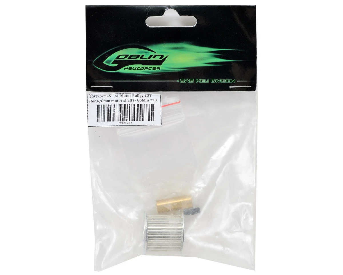Top 10 π SAB Goblin Aluminum Motor Pulley (23T) (6/8mm Motor Shaft) π 2 Top 10 π SAB Goblin Aluminum Motor Pulley (23T) (6/8mm Motor Shaft) π - Image 2