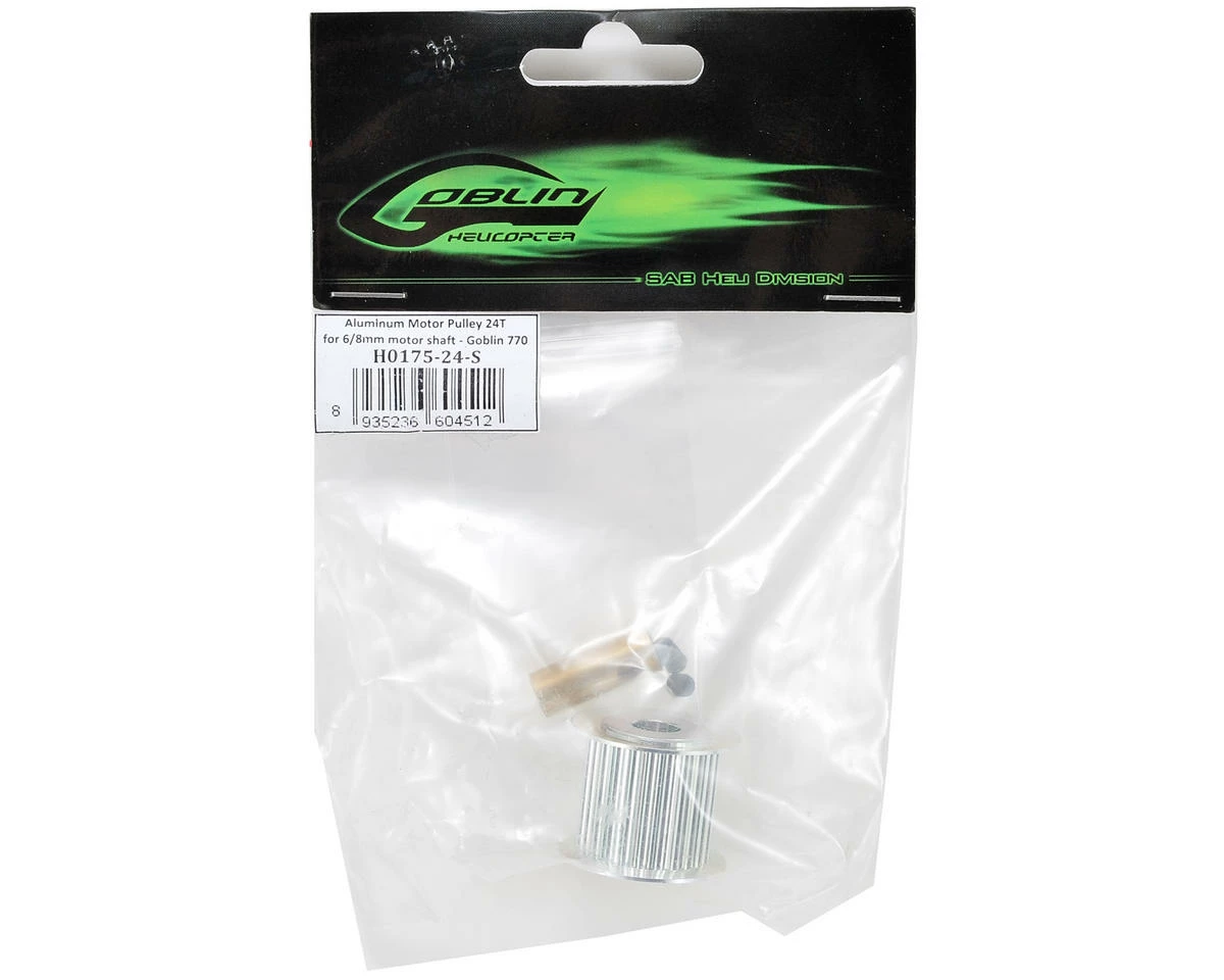 Top 10 π SAB Goblin Aluminum Motor Pulley (24T) (6/8mm Motor Shaft) β 2 Top 10 π SAB Goblin Aluminum Motor Pulley (24T) (6/8mm Motor Shaft) β - Image 2