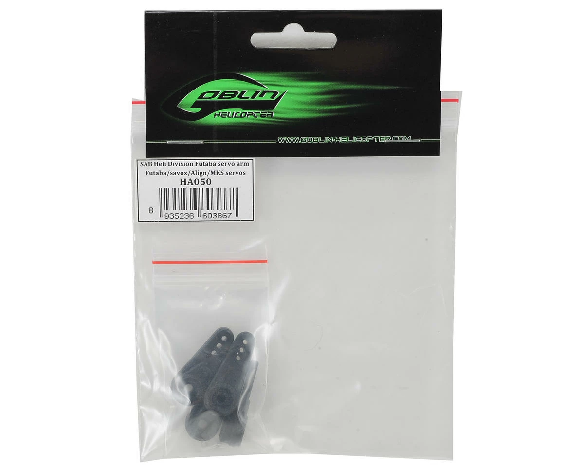 New ๐ SAB Goblin Futaba Servo Horn (4) (25T) ๐งจ 2 New ๐ SAB Goblin Futaba Servo Horn (4) (25T) ๐งจ - Image 2