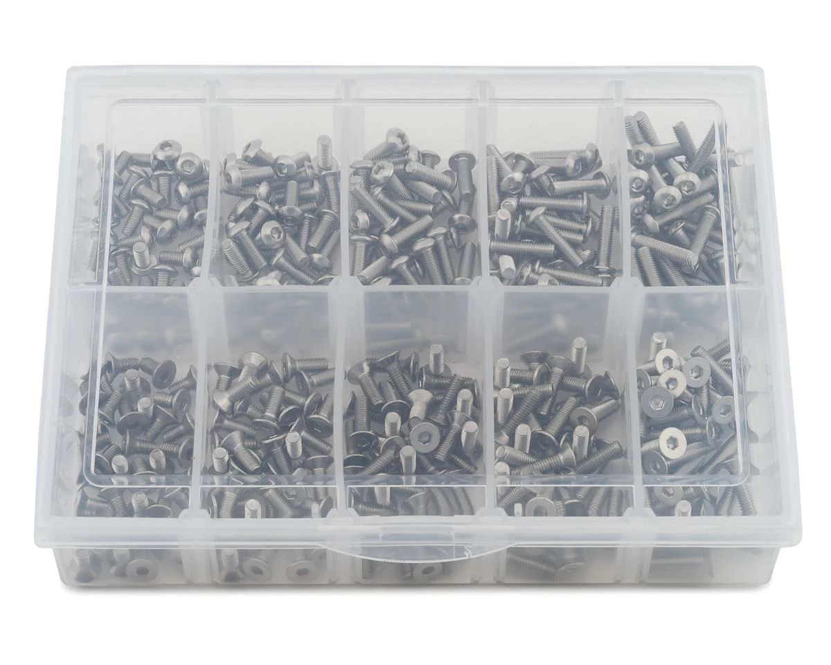 Deals π Samix Stainless Steel M3 Screw Set w/Storage Box (350) (Flat Head/Button Head) βοΈ 1 Deals π Samix Stainless Steel M3 Screw Set w/Storage Box (350) (Flat Head/Button Head) βοΈ