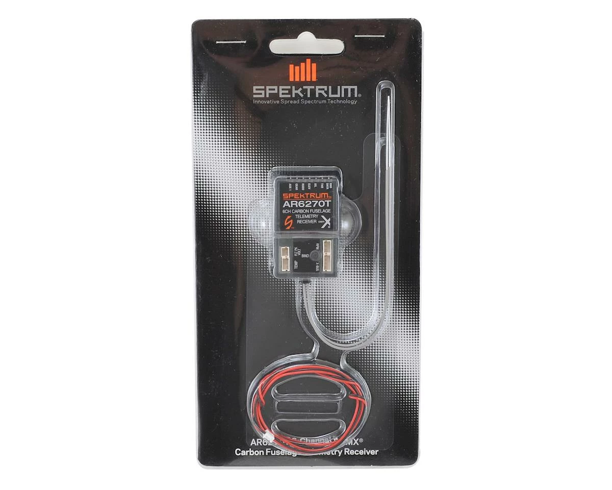 Deals β Spektrum RC AR6270T DSMX 6-Channel Carbon Fuse Telemetry Receiver π 2 Deals β Spektrum RC AR6270T DSMX 6-Channel Carbon Fuse Telemetry Receiver π - Image 2