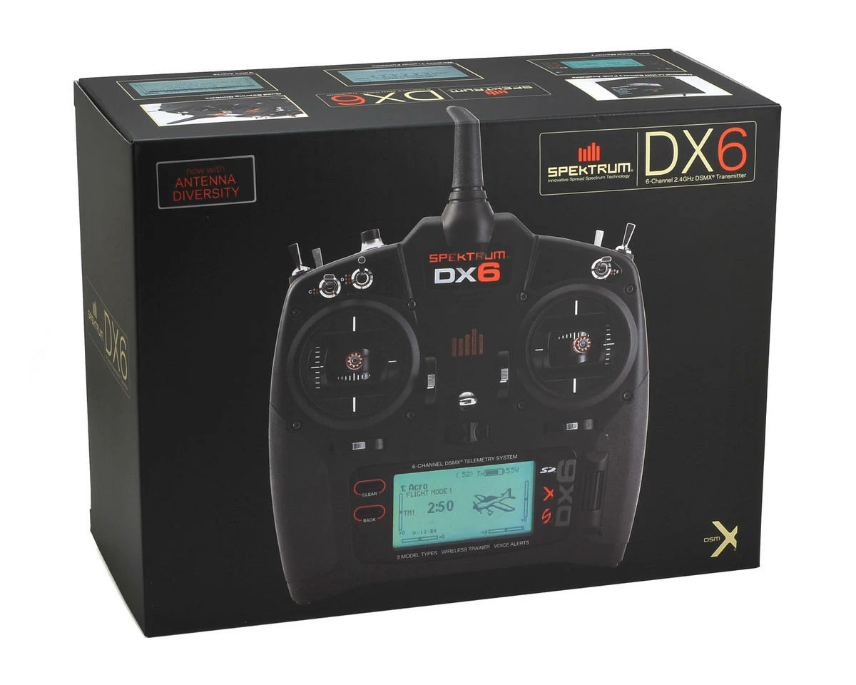 Brand new ✨ Spektrum RC DX6 G3 2.4GHz DSMX 6-Channel Radio System (Transmitter Only) 💯 3 Brand new ✨ Spektrum RC DX6 G3 2.4GHz DSMX 6-Channel Radio System (Transmitter Only) 💯 - Image 3
