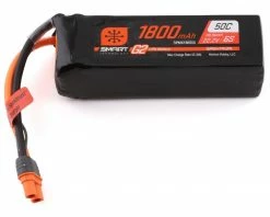 Hot Sale π Spektrum RC 6S Smart G2 LiPo 50C Battery Pack (22.2V/1800mAh) w/IC3 Connector π―