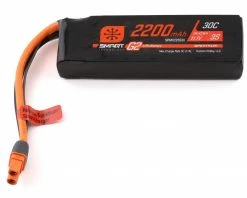 Promo π Spektrum RC 3S Smart G2 LiPo 30C Battery Pack (11.1V/2200mAh) w/IC3 Connector π