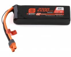 Buy π Spektrum RC 4S Smart G2 LiPo 50C Battery Pack (14.8V/2200mAh) w/IC3 Connector π