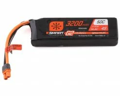 Best reviews of 😍 Spektrum RC 4S Smart G2 LiPo 50C Battery Pack (14.8V/3200mAh) w/IC3 Connector 🌟