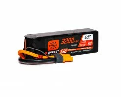 Best Sale 💯 Spektrum RC 6S Smart G2 LiPo 50C Battery Pack (22.2V/3200mAh) w/IC5 Connector 👏 -Helicopters Sales spmx326s50 2