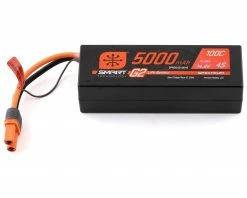 Best Pirce ✨ Spektrum RC 4S Smart G2 LiPo 100c Battery Pack (14.8V/5000mAh) w/IC5 Connector 🥰