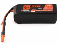 Outlet 🛒 Spektrum RC 6S Smart G2 LiPo 100C Battery Pack (22.2V/5000mAh) w/IC5 Connector ✔️