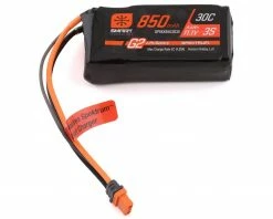 Outlet ⭐ Spektrum RC 3S Smart G2 LiPo 30C Battery Pack w/IC2 Connector (11.1V/850mAh) ✔️