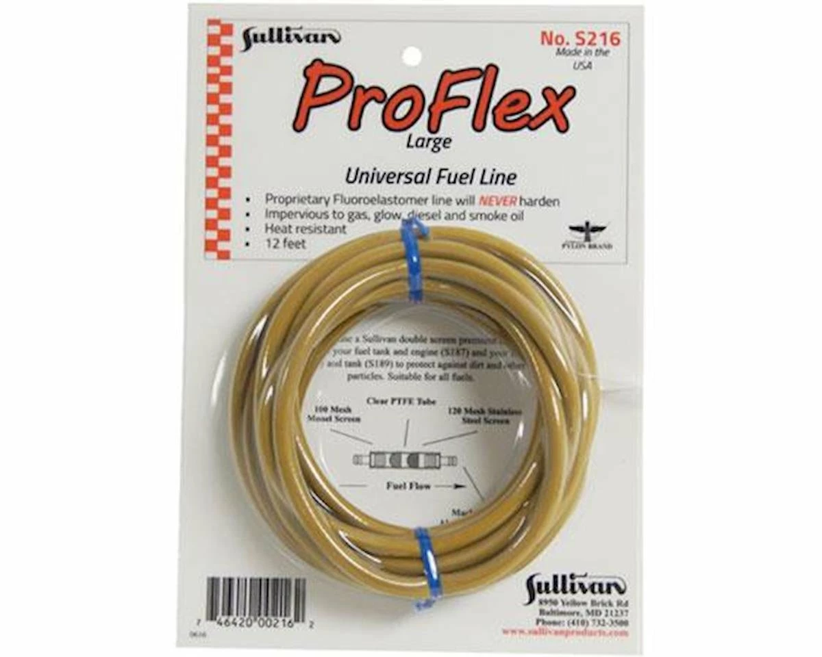 New π Sullivan 3/16" ProFlex Large Universal Fuel Line Tubing (10') β¨ 1 New π Sullivan 3/16" ProFlex Large Universal Fuel Line Tubing (10') β¨