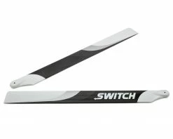 Best reviews of 👍 Switch Blades 553mm Premium Carbon Fiber Rotor Blade Set (Flybarless) 🥰