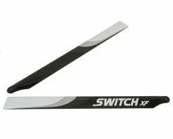 Discount 😍 Switch Blades 713mm XF Premium Carbon Fiber Rotor Blade Set (Flybarless) 😍