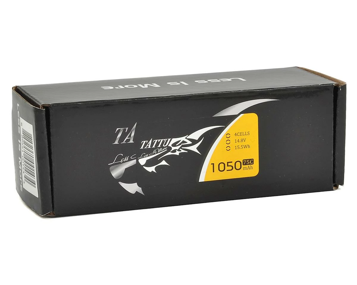 Deals 👍 Tattu 4s LiPo Battery 75C (14.8V/1050mAh) w/XT-60 Connector ❤️ 2 Deals 👍 Tattu 4s LiPo Battery 75C (14.8V/1050mAh) w/XT-60 Connector ❤️ - Image 2