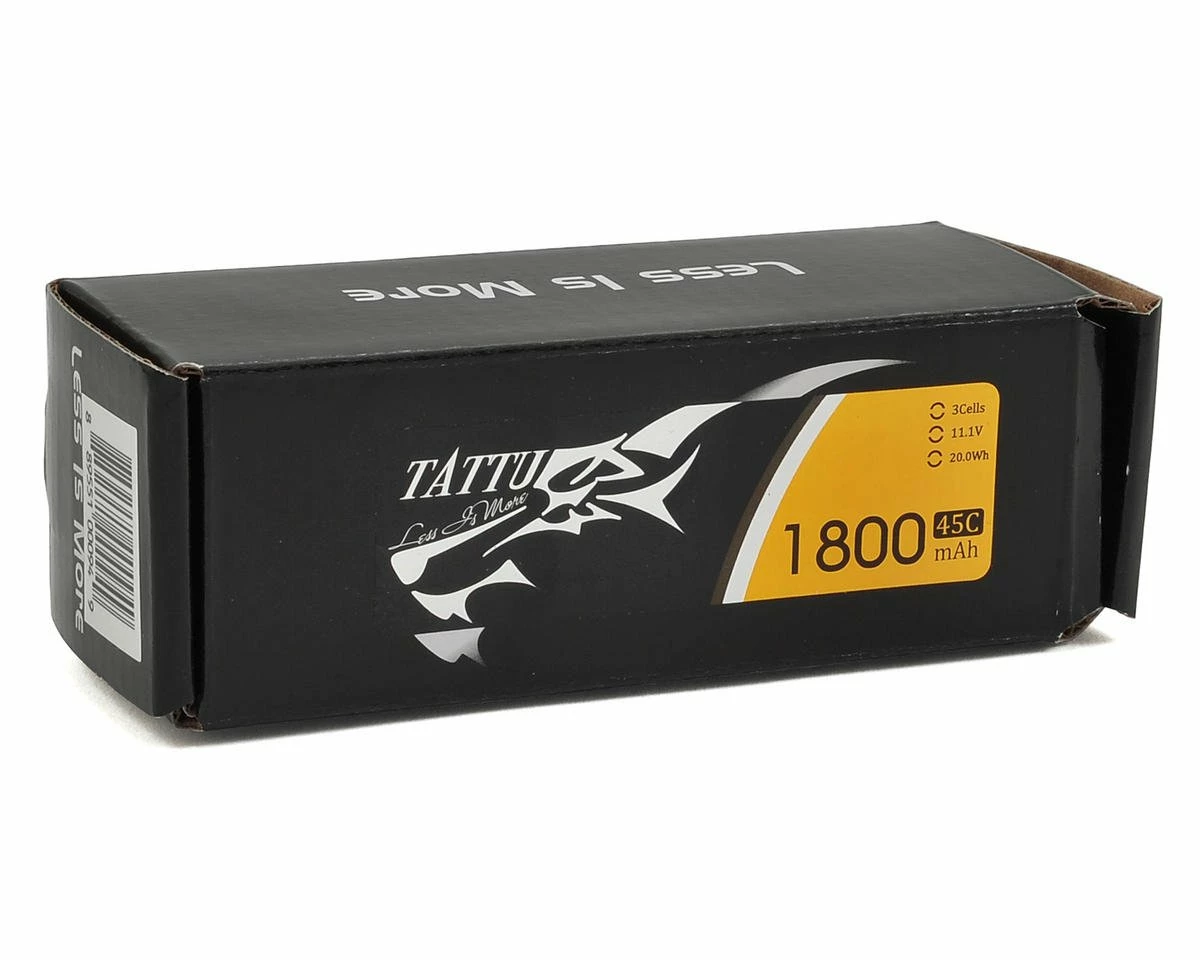Outlet π Tattu 3S LiPo Battery 45C (11.1V/1800mAh) (JST-XH) w/XT-60 Connector π 2 Outlet π Tattu 3S LiPo Battery 45C (11.1V/1800mAh) (JST-XH) w/XT-60 Connector π - Image 2