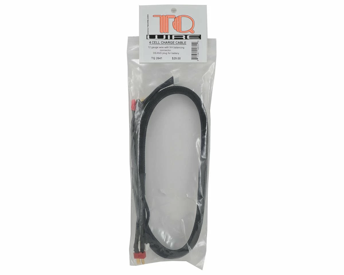 Cheap ๐ TQ Wire 4S Charge Cable w/Deans Plug (2') ๐ 2 Cheap ๐ TQ Wire 4S Charge Cable w/Deans Plug (2') ๐ - Image 2