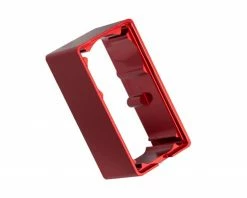 Flash Sale 🤩 Traxxas 400 Aluminum Center Servo Case (Red) 😉 -Helicopters Sales tra2253 2