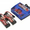 Outlet 🤩 Traxxas EZ-Peak 3S "Completer Pack" Dual Multi-Chemistry Battery Charger w/Two Power Cell Batteries (5000mAh) ✔️