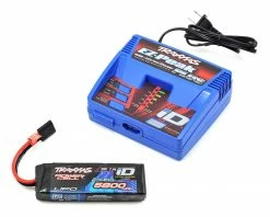 Promo 🤩 Traxxas EZ-Peak 2S Single "Completer Pack" Multi-Chemistry Battery Charger w/One Power Cell Battery (5800mAh) 🛒