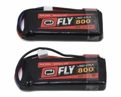 Wholesale ⭐ Venom Power LiPo 7.4V 800mAh 30C 2S, JST Plug (2) w/JST Connector ⌛