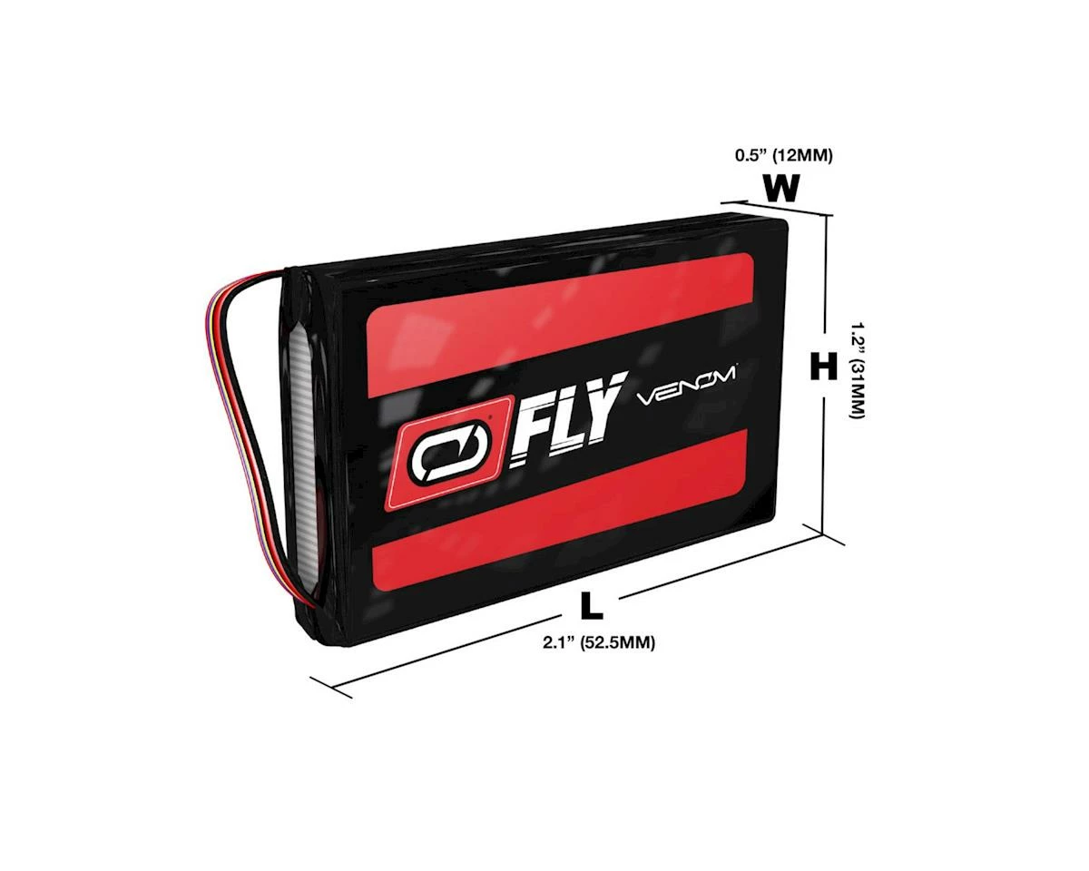 Flash Sale π Venom Power Fly 3S 30C LiPo Battery (11.1V/450mAh) w/JST Connector π 3 Flash Sale π Venom Power Fly 3S 30C LiPo Battery (11.1V/450mAh) w/JST Connector π - Image 3