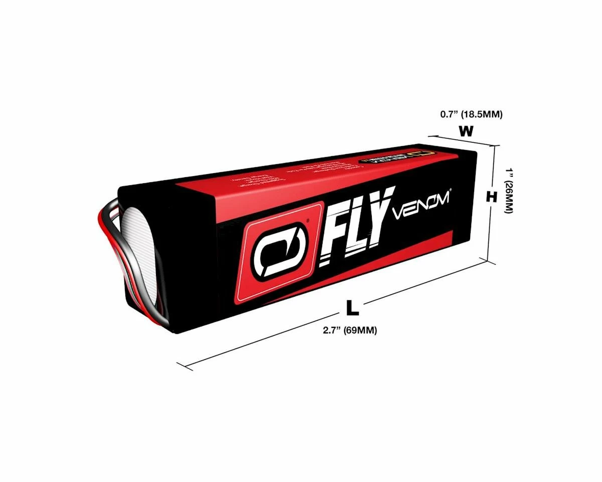Flash Sale π Venom Power Fly 3S 30C LiPo Battery (11.1V/800mAh) w/JST Connector π 3 Flash Sale π Venom Power Fly 3S 30C LiPo Battery (11.1V/800mAh) w/JST Connector π - Image 3