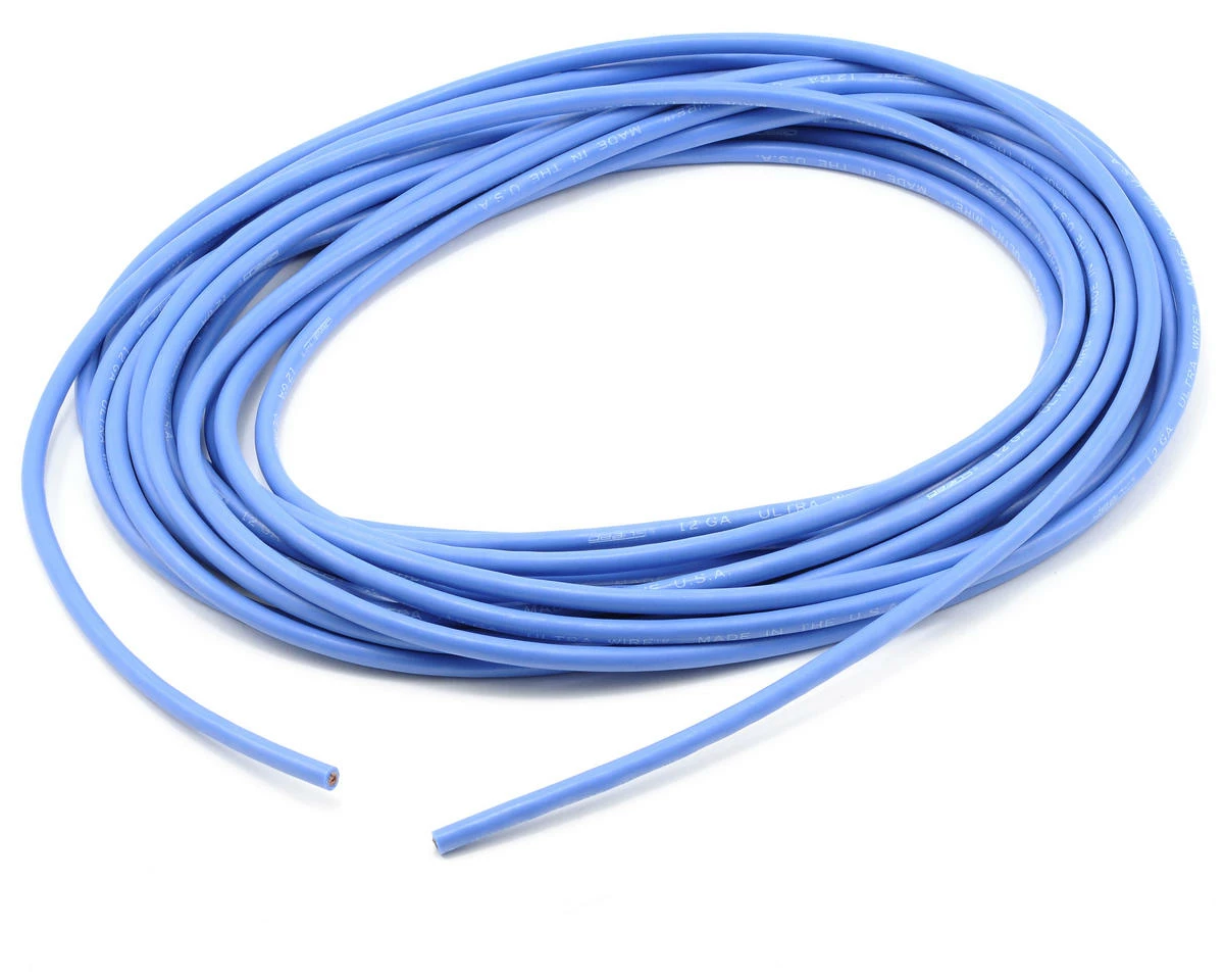Buy ❤️ Deans Ultra Wire 12 Gauge - 25' (Blue) 🧨 1 Buy ❤️ Deans Ultra Wire 12 Gauge - 25' (Blue) 🧨