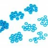 Discount ⌛ Yeah Racing 3x0.25/0.5/1.5/2/2.5/3mm Flat Washer Set (Blue) (70) 👏