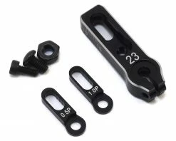 Promo 🎉 Yokomo Aluminum Team Suzuki Adjustable Servo Horn (15-19mm) (23T-Airtronics/Sanwa/KO) 🛒